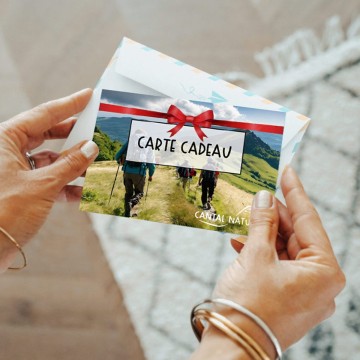 Carte Cadeau CANTAL Nature : offrez du bien être